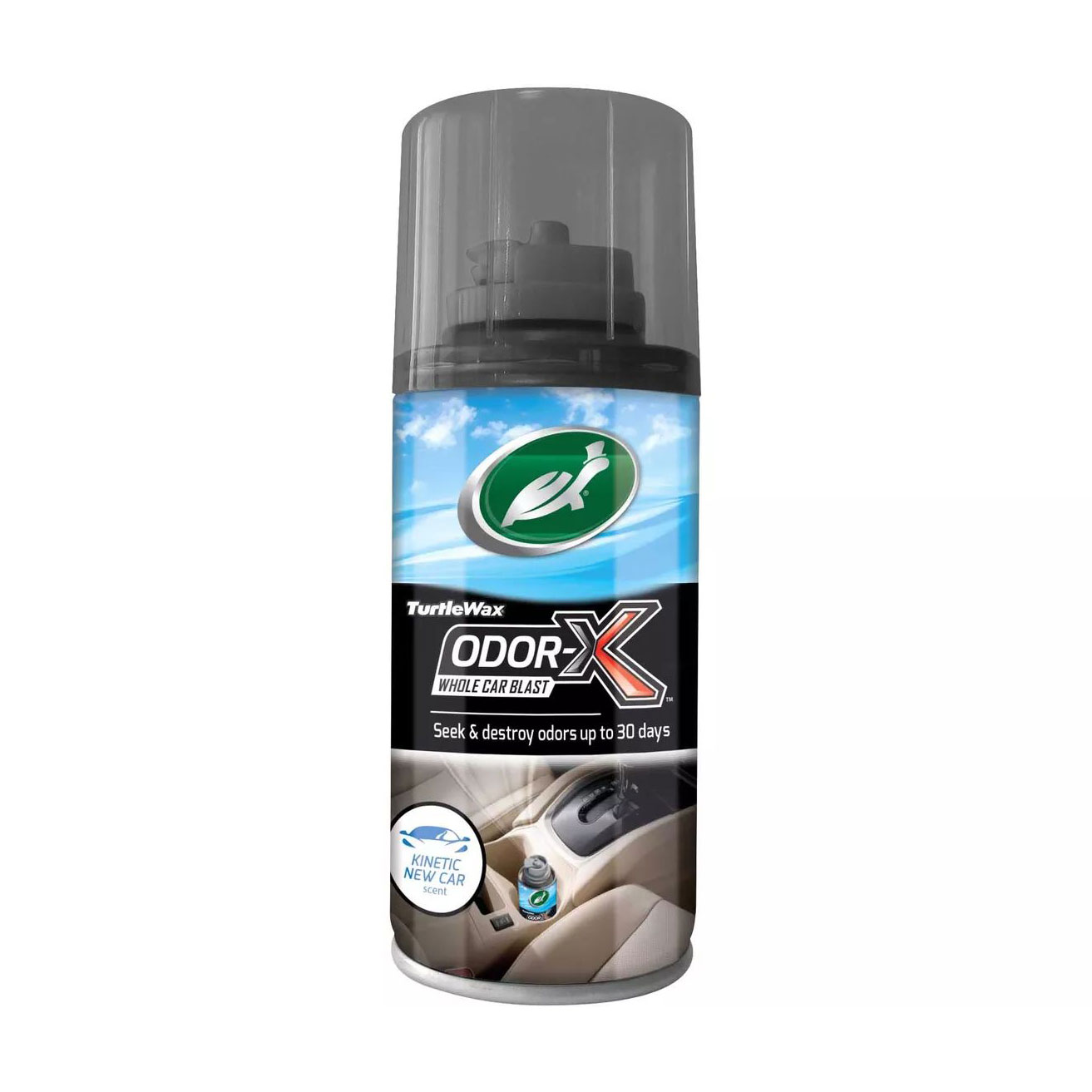 Очисник кондиціонера автомобіля Turtle Wax Odor-X Whole Car Blast з ароматом нового автомобіля, 100 мл