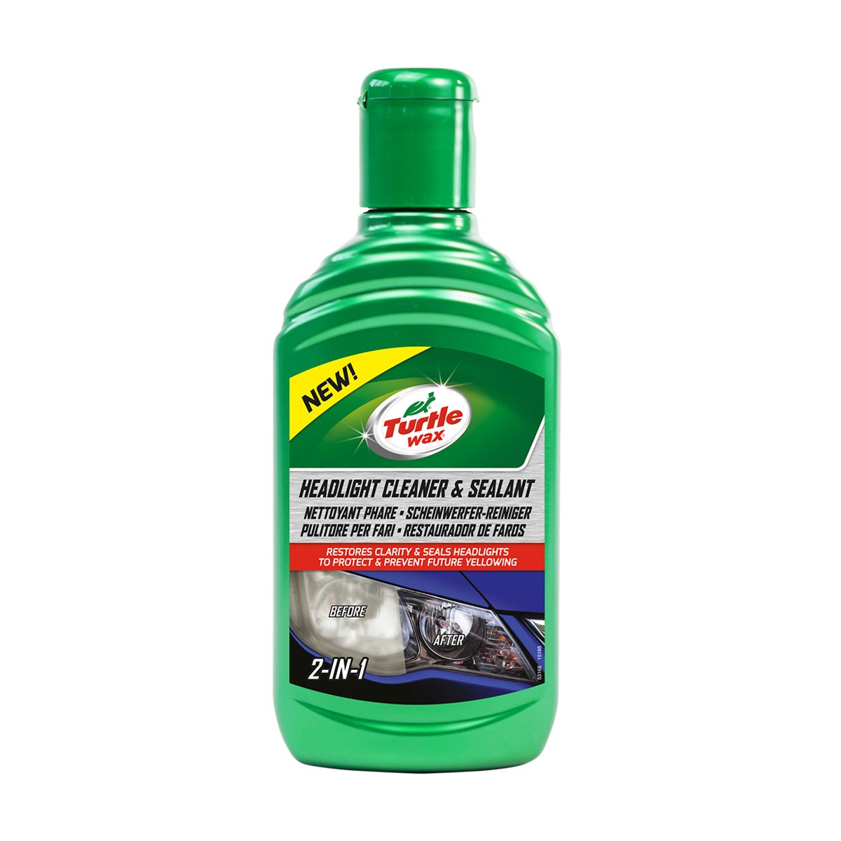 Поліроль для фар Turtle Wax 2 в 1, 300 мл